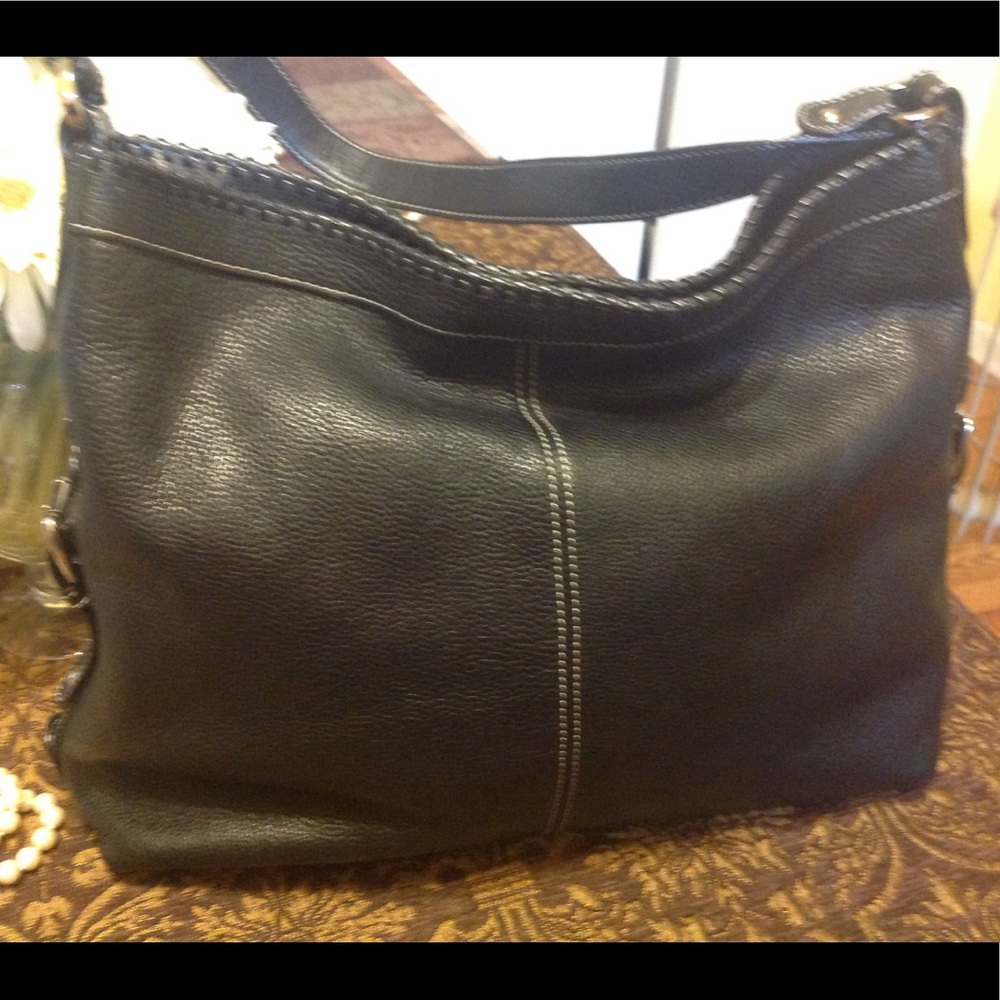 Tignanello Leather Shoulder Bag